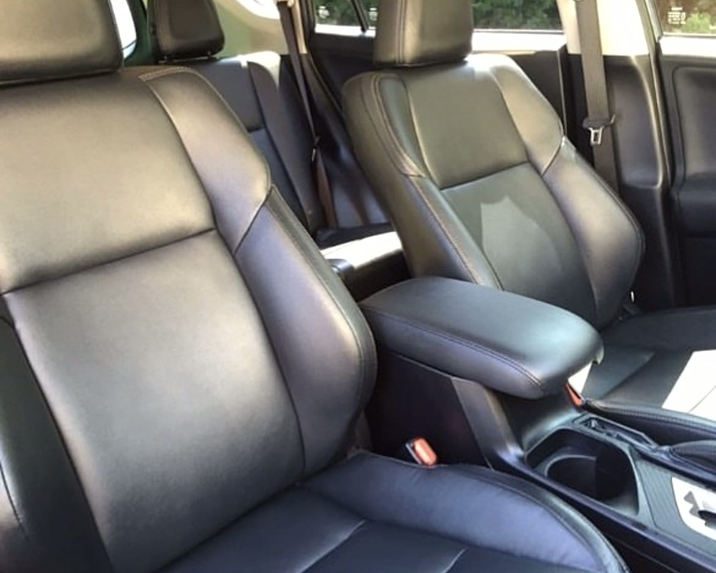 Leather interior deep clean