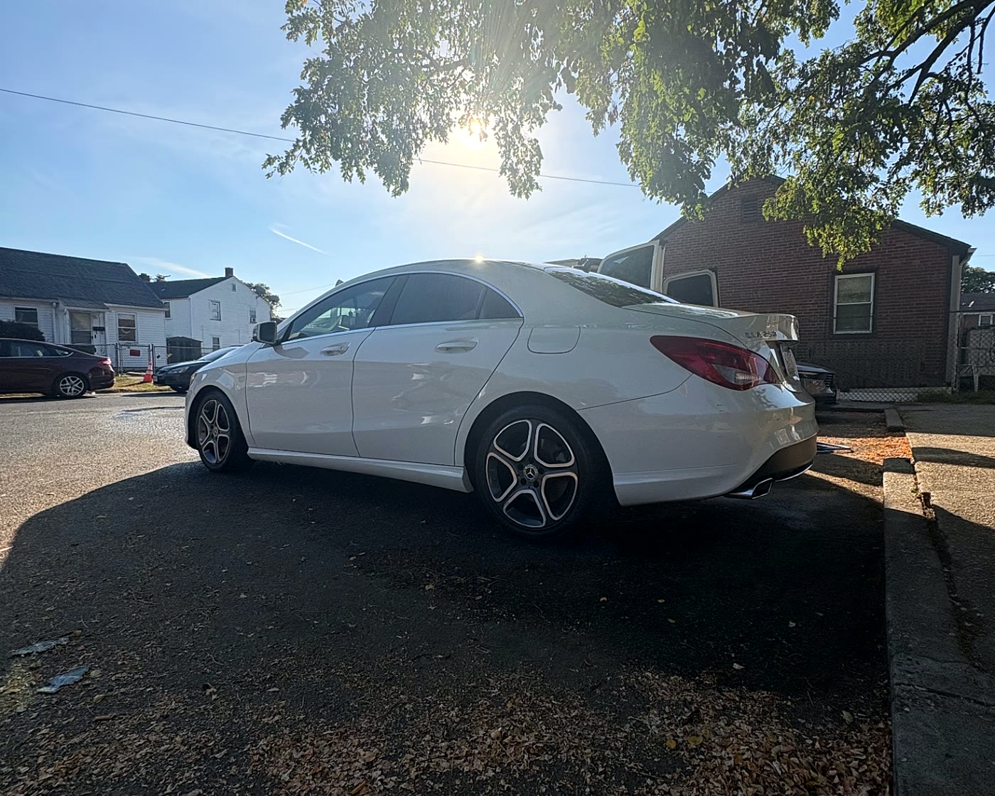 Mercedes CLA exterior detail